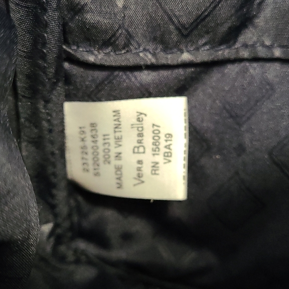 ❌️SOLD❌️ Vera Bradley Lotus Flower Swirl Backpack - Picture 9 of 9